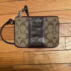 Coach wristlet